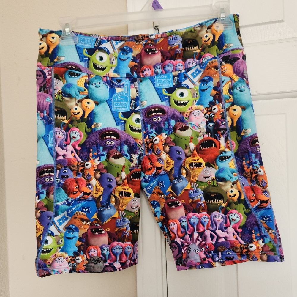 Monsters University HW Bike Pants Blackmilk Size XL